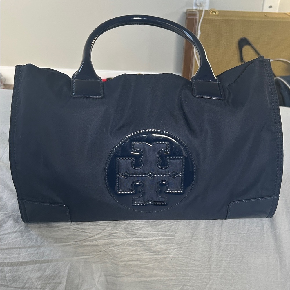 Tory Burch Ella Navy Tote bag